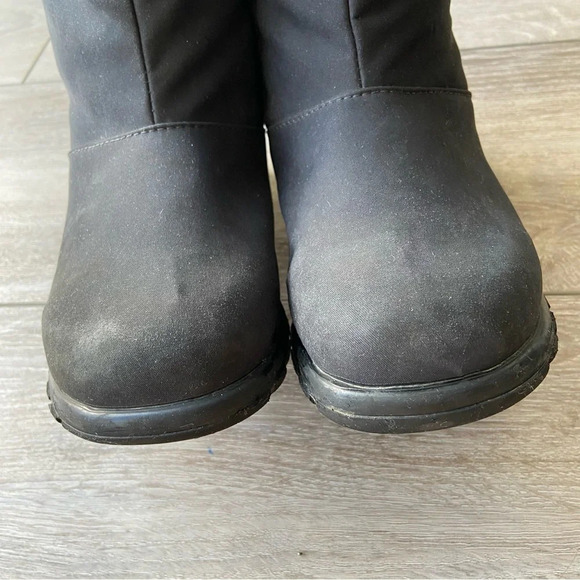 TOE WARMERS CANADA FAUX FUR JANET EASY ON FULL SIDE  ZIPPER WINTER BOOTS - Picture 7 of 15